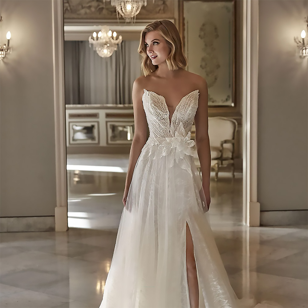 Trouwkleed van Rosa Clara uit de collectie 2026-2027 - Pronovias_Fenelia